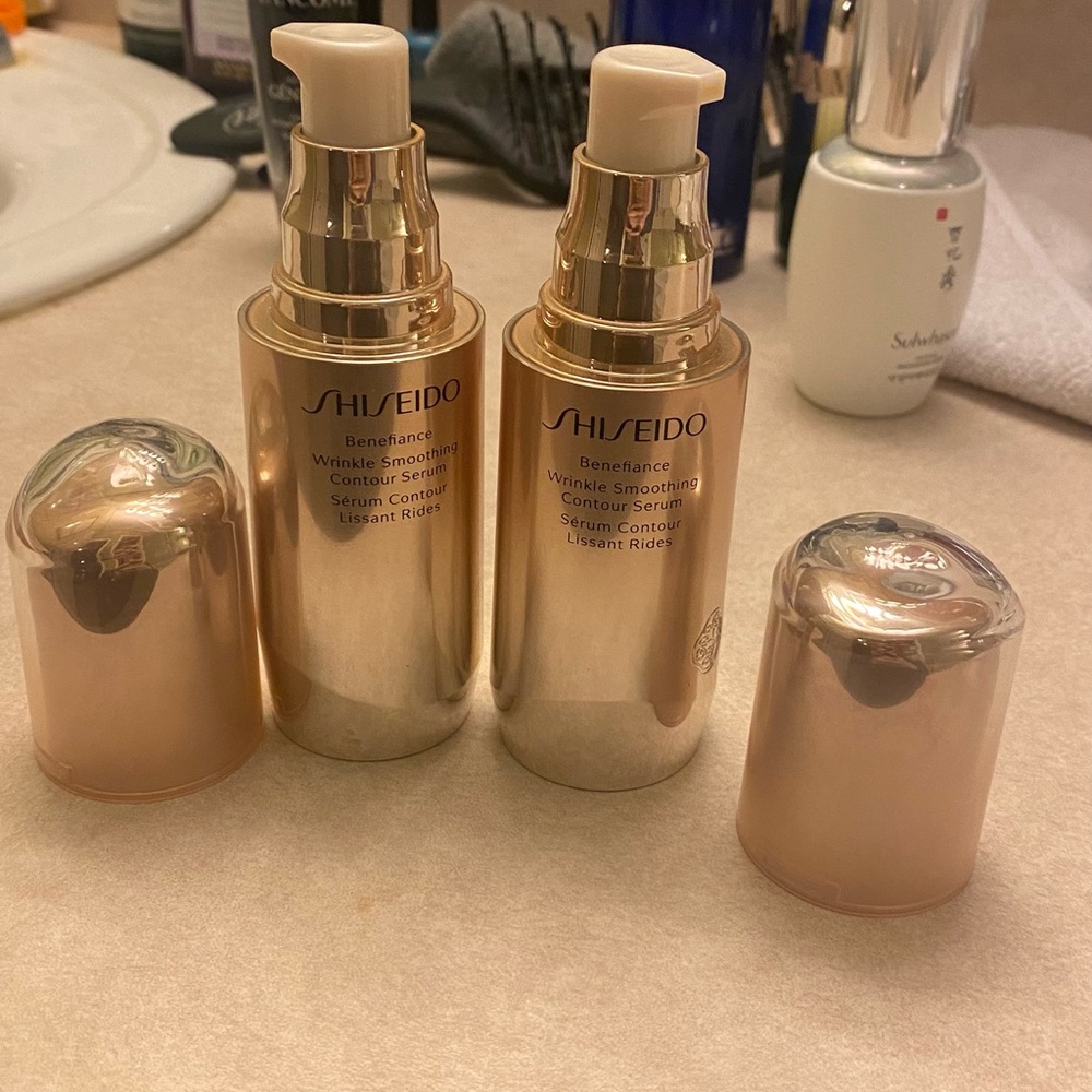 Empty Shiseido Products